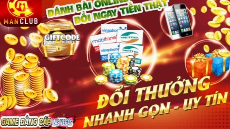 Game bài đổi thưởng trực tuyến Man club - Cơ hội kiếm tiền